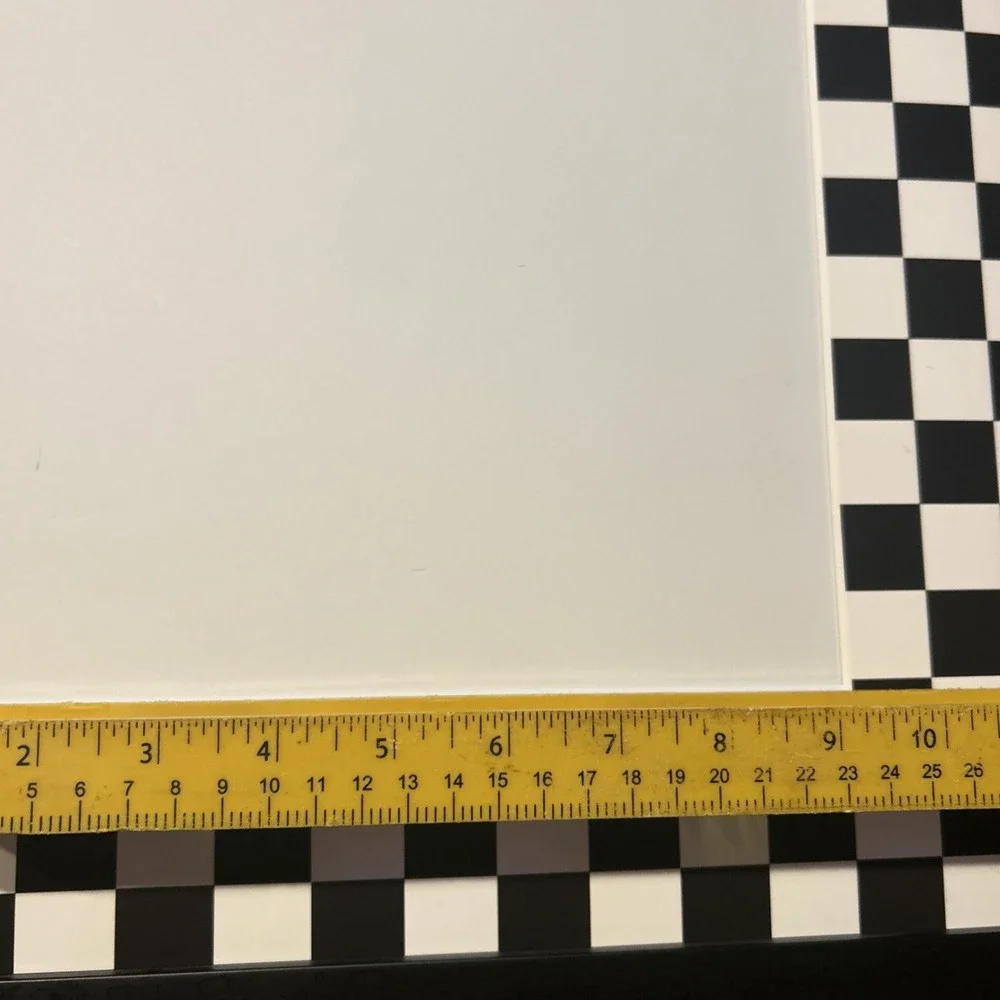 Square Frame With Bulk And White Checkered Mat Frame 17x 17 Sq Mat 10x10 Picture